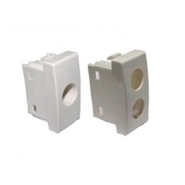 PLASTICA 2 FORI TIPO LEGRAND CROSS