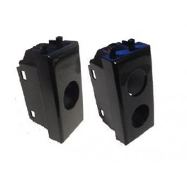 PLASTICA 2 FORI TIPO AVE NERA LIFE 44