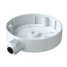 Scatola di giunzione per telecamere fisheye, gruppo accessori F, dotata di presssacavo, 131x33mm.