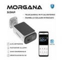 TELECAMERA DA ESTERNO MORGANA TUYA TELECAMERA SOLARE WI-FI DA ESTERNO CON PANNELLO SOLARE INTEGRATO 3.0MP