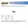 Alimentatore in metallo slim tensione costante con dimmer e soft start 24v 100w
