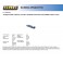 Alimentatore in metallo slim tensione costante con dimmer e soft start 24v 200w