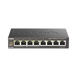 SWITCH 8 PORTE GIGABIT10/100/1000 D-LINK 4 POE 60W