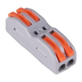CONNETTORE rapido passante 2p 2,5mm2