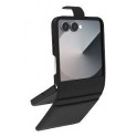 COVER IN SILICONE PER  Samsung Z Flip 8 con interni in microfibra  NERO