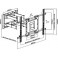 Supporto universale per flat-tv 50"-100 ELB-50100 - Supporto universale per flat-tv 50"-100" - kg 100 - fino a 720mm dal muro -