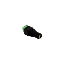 ADATTATORE DC MASCHIO 5,5X2,5 - MORSETTI Adattatore spina dc 5,5x2,5 a morsetti