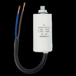 CONDENSATORE MONOFASE 1,5 450 V Condensatore monofase per l'avviamento e marcia motori 10uf/450v               Dimensioni	25x55