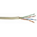 CAVI UTP FILI RIGIDI CAT5E 100MT 0,5mm COLORE GRIGIO