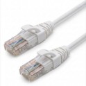 CAVO CAT.6 UTP BIANCO 1,5mt LSZH *SLIM* Cavo patch di rete slim utp cat.6 bianco 1,5m rame lszh Cod. 59.6619.25/W