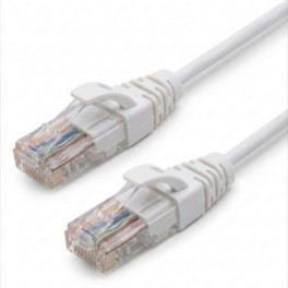 CAVO CAT.6 UTP BIANCO 1,5mt LSZH *SLIM* Cavo patch di rete slim utp cat.6 bianco 1,5m rame lszh Cod. 59.6619.25/W
