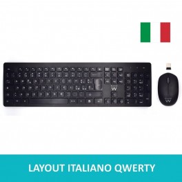 Kit tastiera mouse wireless - Layout ITA