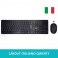 Kit tastiera mouse wireless - Layout ITA