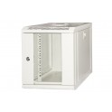ARMADIO RACK 10" 9 UNITA' IN ACCIAIO ARMADIO RACK 10" 9 UNITA' IN ACCIAIO COLORE GRIGIO CON FIANCHI APRIBILI