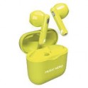 AURICOLARI Nusoul TRUE WIRELESS GIALLO Auricolari True Wireless Nusoul con custodia e microfono
