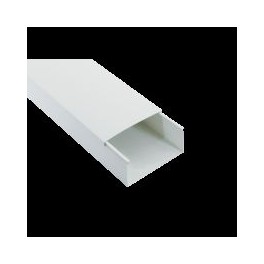 CANALINA 2mt IN PLASTICA BIANCA 15x10mm