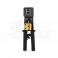 Pinza per connettori RJ45 passanti Pinza per connettori RJ11, RJ12, RJ45 - Tecnologia passante
