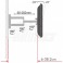 Supporto TV 23-65" ORIENTABILE E INCLIN. Supporto TV Orientabile, 23"-65" - Braccio removibile