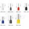 Kit terminali bussola 0.5-6.0mmq Kit terminali a bussola isolati per cavi da 0,5mm² a 6,0mm² - 450pz assortiti