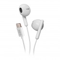 Auricolare Type C semi in EAR, microfono, colore bianco