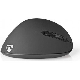 NEDIS MOUSE WIRELESS NERO 1600dpi ERGONOMICO