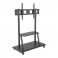 PRO-800x1200 - Supporto universale da e PRO-800x1200 - Supporto universale da terra per flat-tv 40”-120” - 150 kg – ripiano in