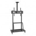 PRO-800x600 - Supporto universale da tee PRO-800x600 - Supporto universale da terra per flat-tv 40”-100” - 120 kg – ripiano in m