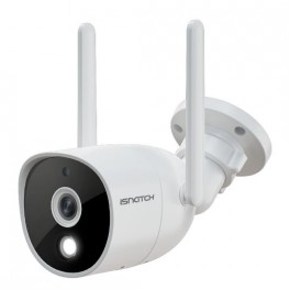 TELECAMERA IP WIFI/RJ45 ESTERNO ALEXA/G HeyCam Bull Ultra - Smart camera bullet da esterno/interno 4mp wi-fi dual band ai