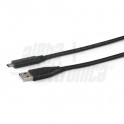 Cavo USB 2.0 da Spina USB tipo "C" a Spo Cavo USB 2.0 da Spina USB tipo "C" a Spina USB tipo "A" - 1m - Nero