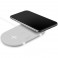 Puro Fast Charger Wireless Charging Station a Induzione QI, Max Output 20W Bianco