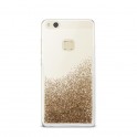 Puro Cover  PC+TPU "Sand" per Huawei P10 LITE 5.2" con liquido e glitter Oro