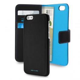 CUST. ECOP 6-6S CON FLIP ORI ITALIA IND + COVER MAGMNSTACC+3 VANI+ TASCA BANCONOTE NERO