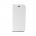 Puro Cust. Ecopelle Iphone 6 5.5'' Flip Oriz. + Vano Per Carta + Stand Up Bianco