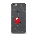 Puro Custodia Ultra Silm "03" per iPhone 6 Plus/ 6s Plus Merry Santa Claus Nero