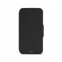 Puro Cust Iphone 6 5.5'' BI-Color Wallet 3 Vani Porta Carta Nero/verde