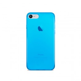 Puro Custodia Ultra-Slim ''0.3 Nude'' per iPhone 7 4.7" Fluo Blu