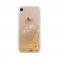 Puro Cover "Aqua" compatibile per iPhone  6/6s/7 “Gold is my favourite colour” Oro