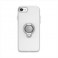 Puro Cover PC+TPU Magnet Ring per iPhone 7/8 + anello girevole 360°e placca metallica integrata bian