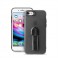 Puro Cover PC+TPU Magnet Strap per iPhone 7/8 con laccio rimovibile e placca metallica integrata Ner