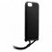 PURO COVER iPhone 7/8/SE 4.7" Nera Puro Cover in Silicone Liquido con interno in microfibra e tracolla