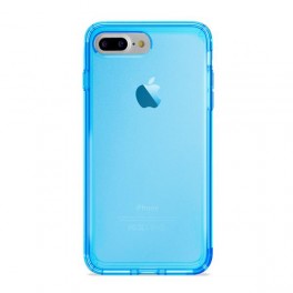 Puro Custodia Ultra-Slim ''0.3 Nude'' per iPhone 7 Plus / 8 Plus 5.5" Fluo Blu