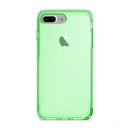 Puro Custodia Ultra-Slim ''0.3 Nude'' per iPhone 7 Plus / 8 Plus 5.5" Fluo Verde Lime