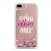 Puro Cover "Aqua" compatibile per iPhone 6 Plus / 7 Plus “Good Vibes Only” Rosa