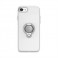 Puro Cover PC+TPU Magnet Ring per iPhone7/8 Plus 5,5"con anello girevole 360°e placca metallica Bian