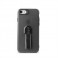 Puro Cover PC+TPU Magnet Strap per iPhone 7/8 Plus con laccio rimovibile e placca metallica nero