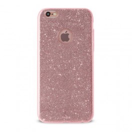 Puro Cover PC+TPU Shine per iPhone 7 Plus Oro Rosa