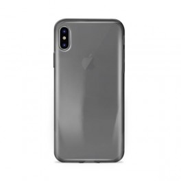 Puro Custodia TPU  Ultra-Slim "0.3 NUDE" per iPhone X / Xs 5.8" Nero