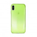 Puro Custodia TPU Ultra-Slim "0.3 NUDE" per iPhone X / Xs 5.8" Verde
