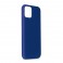 CUSTODIA Puro Cover in Silicone Liquido interno in microfibra per iPhone 11 Dark Blue