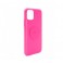 Puro Cover "ICON FLUO" in Silicone Liquido con interno in microfibra per iPhone 11 6.1" Fucsia